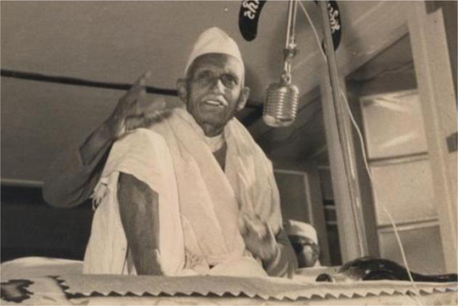 Ravishankar Maharaj - 1958 - Visit Vidyamandir Trust, Palanpur